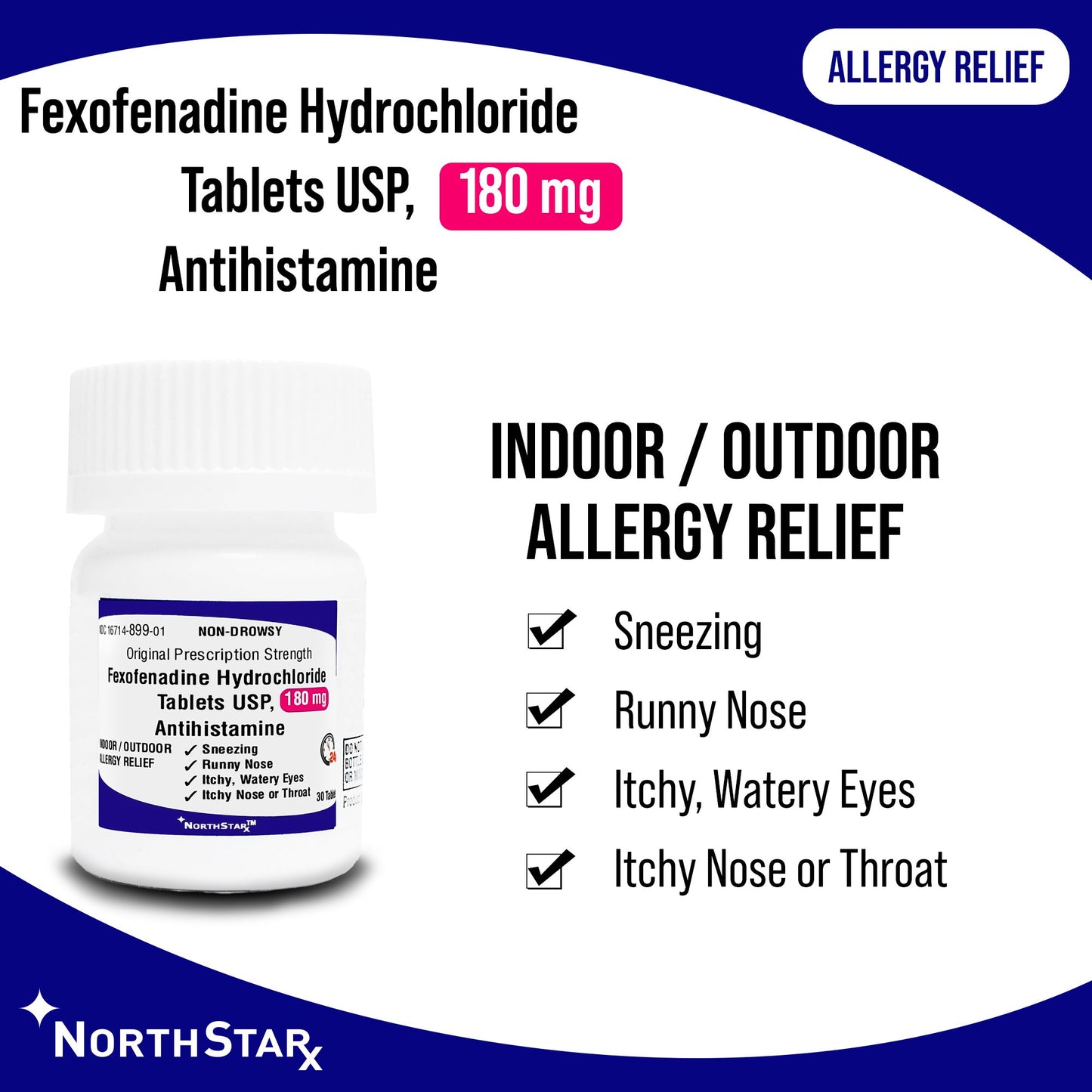 NorthStar Rx Fexofenadine Allergy Relief