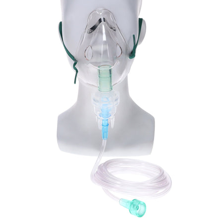 Sun Med 8299 AirLife Misty Max 10 Handheld Nebulizer Kit Small Volume Medication Cup Adult Aerosol Mask