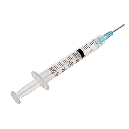 PrecisionGlide Syringe with Hypodermic Needle, 25 Gauge, 5/8 Inch by BD product image - view 2