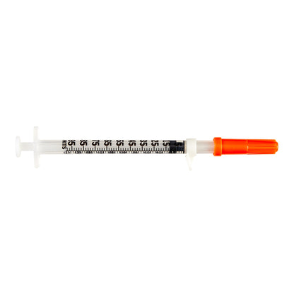 Magellan™ 1 mL Insulin Syringe with Needle, 29 Gauge, 1/2 Inch Needle Length