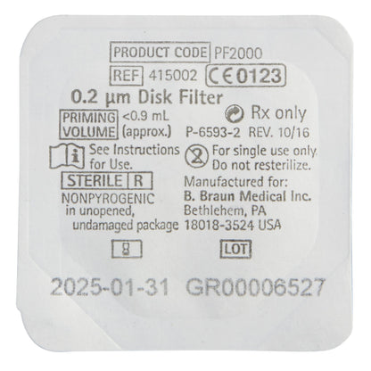 Supor® Disc Filter, Aspiration / Injection