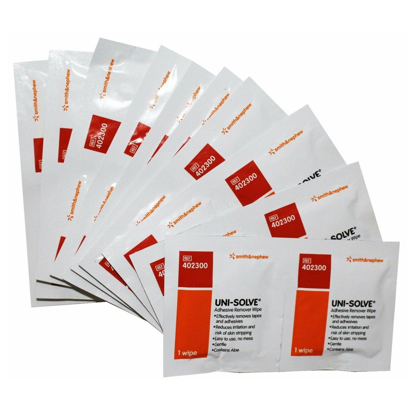 Uni-Solve™ Adhesive Remover, 2½ x 2½ Inch Wipe