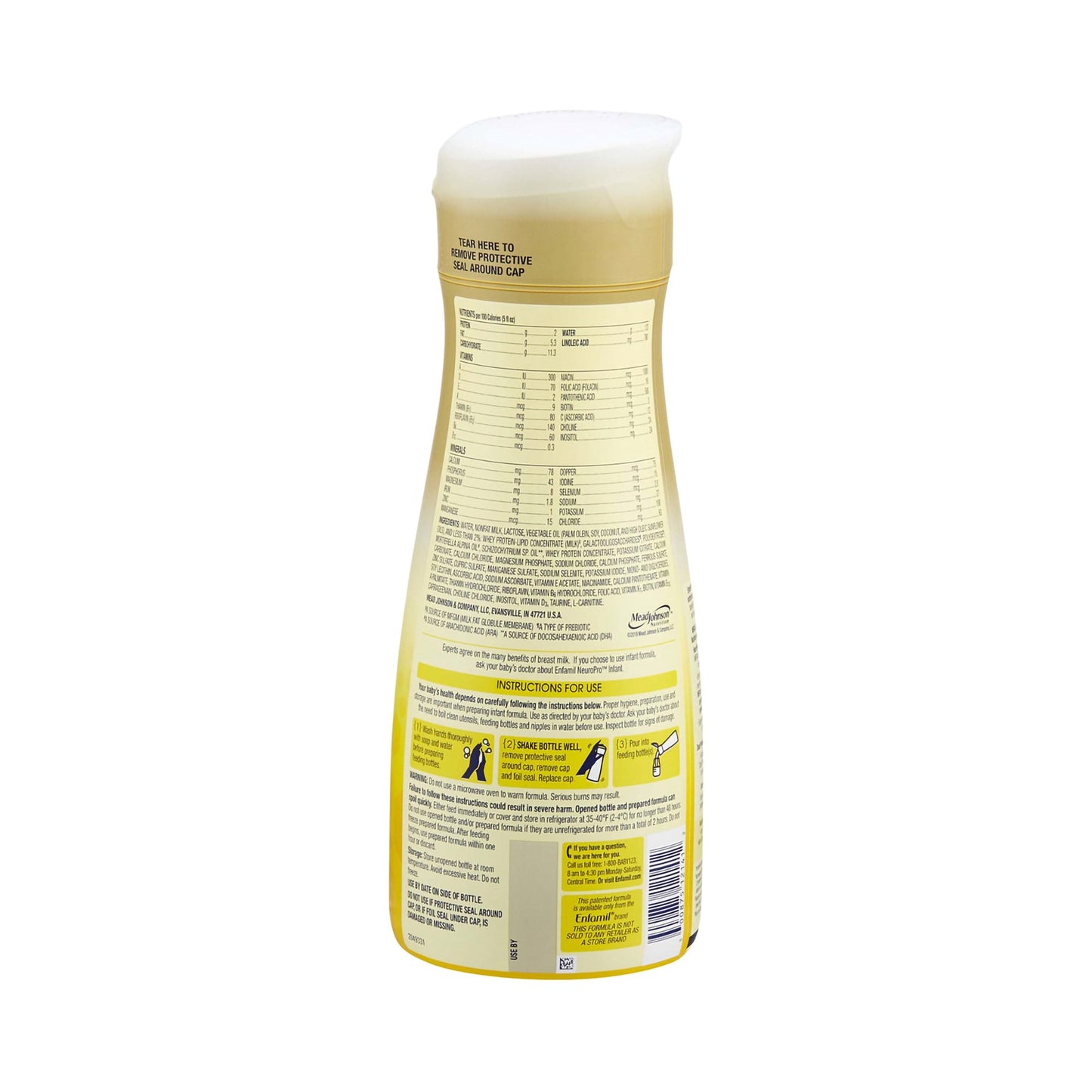 Enfamil® Ready to Use Infant Formula, 1-quart bottle
