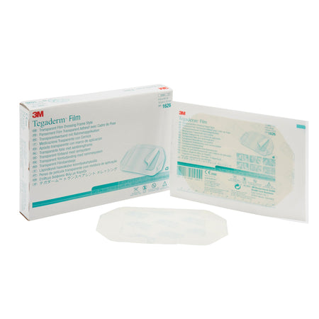 Solventum 1626 3M Tegaderm Transparent Film Dressing, 4 x 4-3/4 Inch