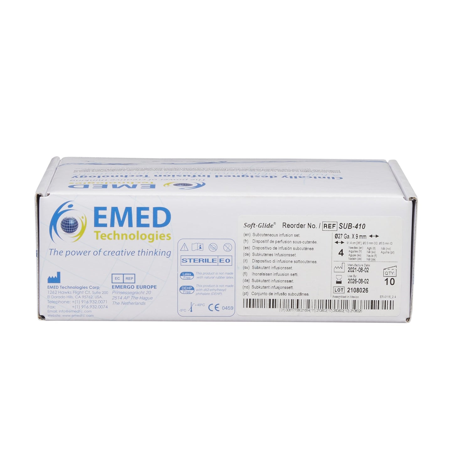 Sub-Q Subcutaneous Infusion Set