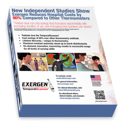 Exergen TemporalScanner™ Temporal Contact Thermometer