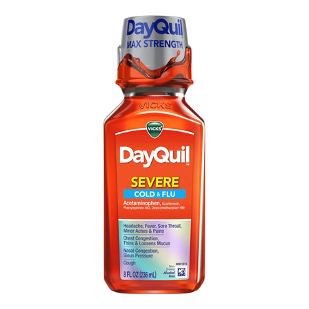 Procter & Gamble 37000081008 DayQuil Severe Cold & Flu Liquid