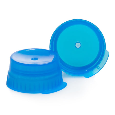 McKesson 177-113148B Blue Tube Closure, 16 mm
