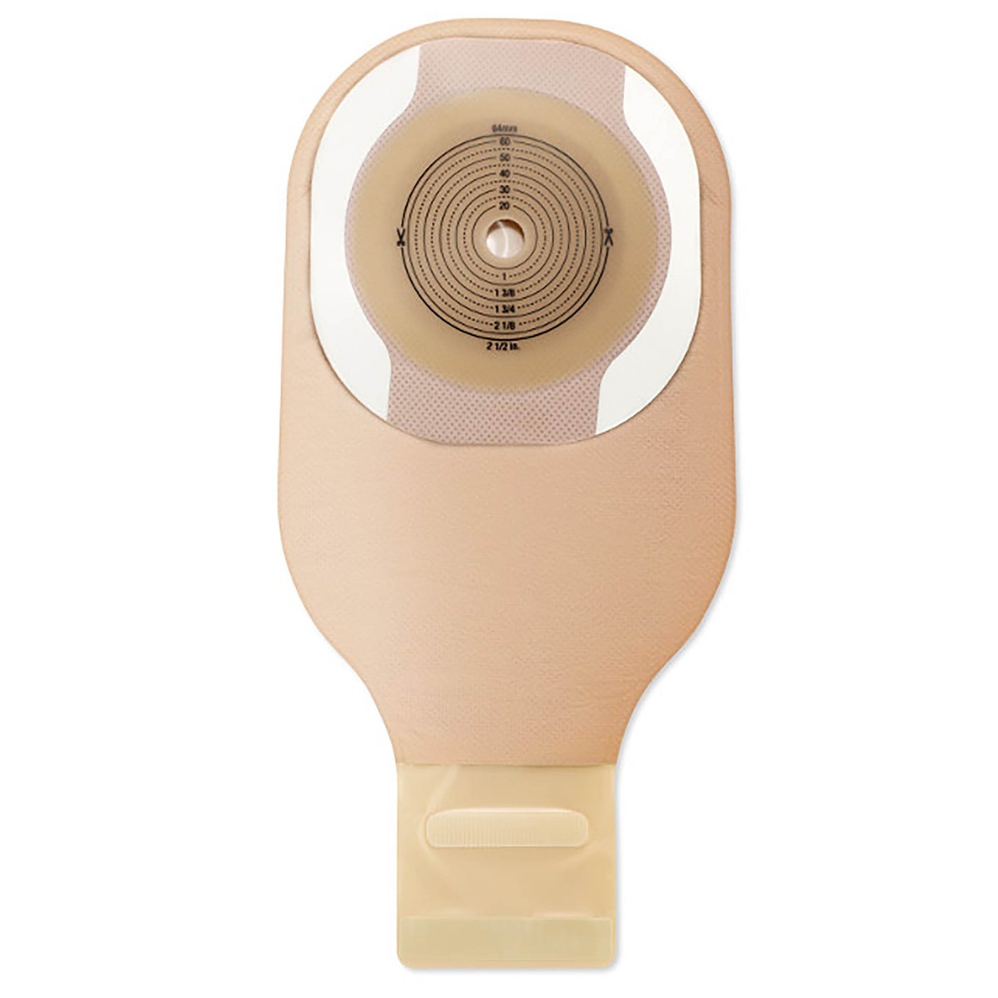 Premier™ 8901 One-Piece Beige Ostomy Pouch, Cut to Fit Stomas up to 64 mm