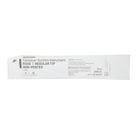 McKesson Yankauer Style Suction Tube Handle, Rigid Angled Type