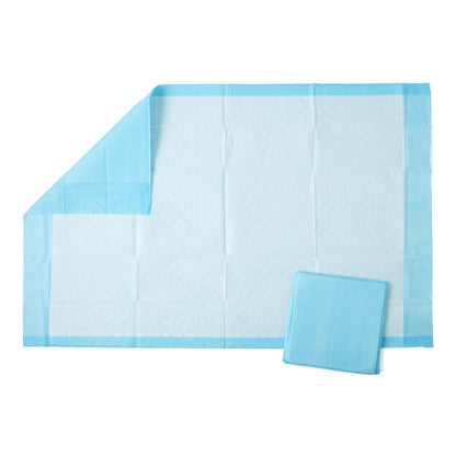 Disposable Underpad Protection Plus® 23 X 36 Inch Fluff / Polymer Light Absorbency