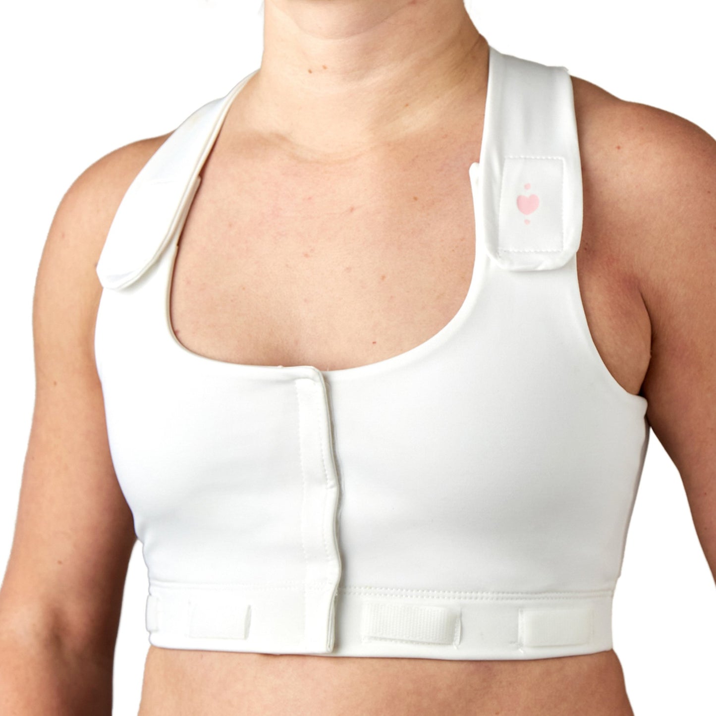 Larissa™ Post-Surgical Bra, White, X-Large