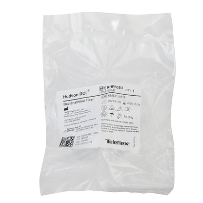 Bacterial / Viral Filter 0.9 cm H₂O @ 30 LPM