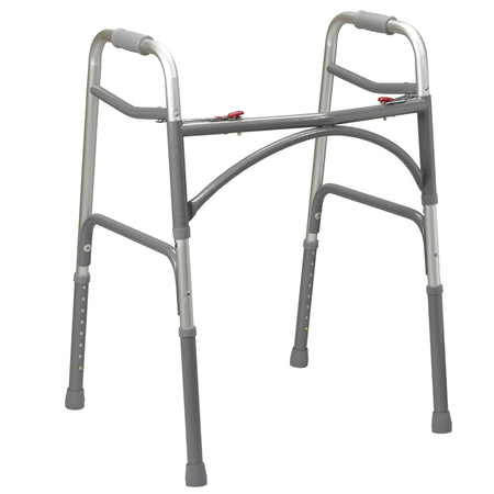 drive™ Aluminum Bariatric Dual Release Walker, 32 – 39 Inch Height