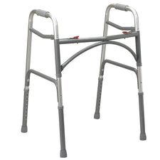drive™ Aluminum Bariatric Dual Release Walker, 32 – 39 Inch Height