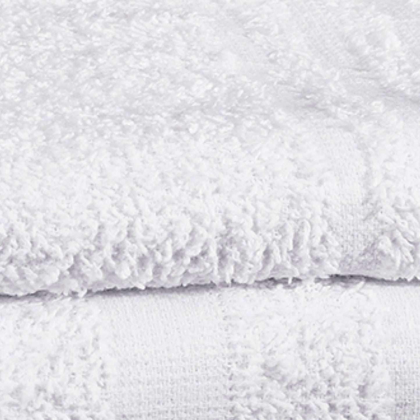 Merit™ Trio Cotton Washcloth, White, 12 x 12 Inch