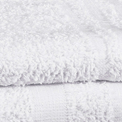 Merit™ Trio Cotton Washcloth, White, 12 x 12 Inch