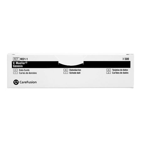 V. Mueller MD11 Genesis Sterile Processing Data Card for Containers