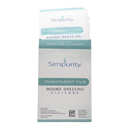 Transparent Film Dressing Simpurity™ 4 X 5 Inch Without Delivery Method Rectangle Sterile