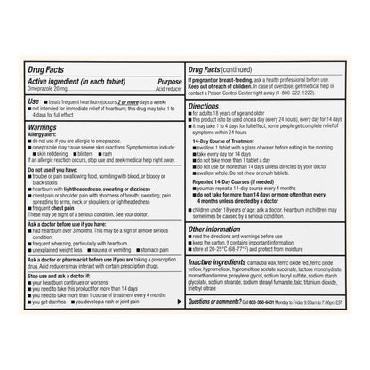 Foster & Thrive™ Omeprazole 20 mg Delayed Release Tablets