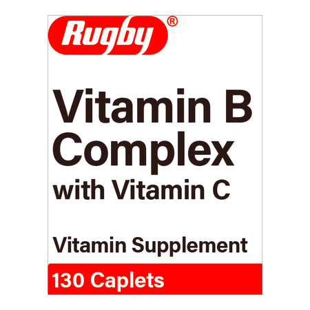 Major Pharmaceuticals 80681012600 Rugby Vitamin B Complex with C (Ascorbic Acid) Multivitamin