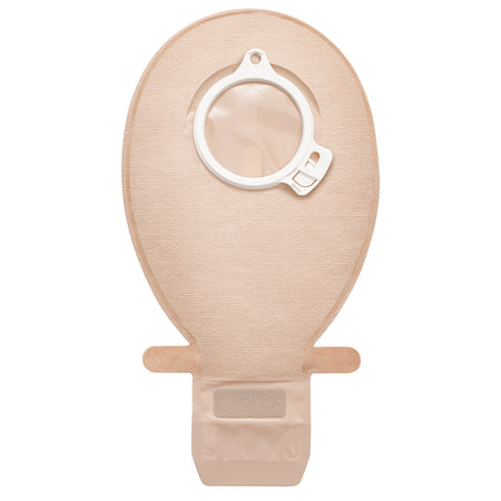 Coloplast 11135 SenSura Click Wide 2-Piece Opaque Ostomy Pouch, Red Match