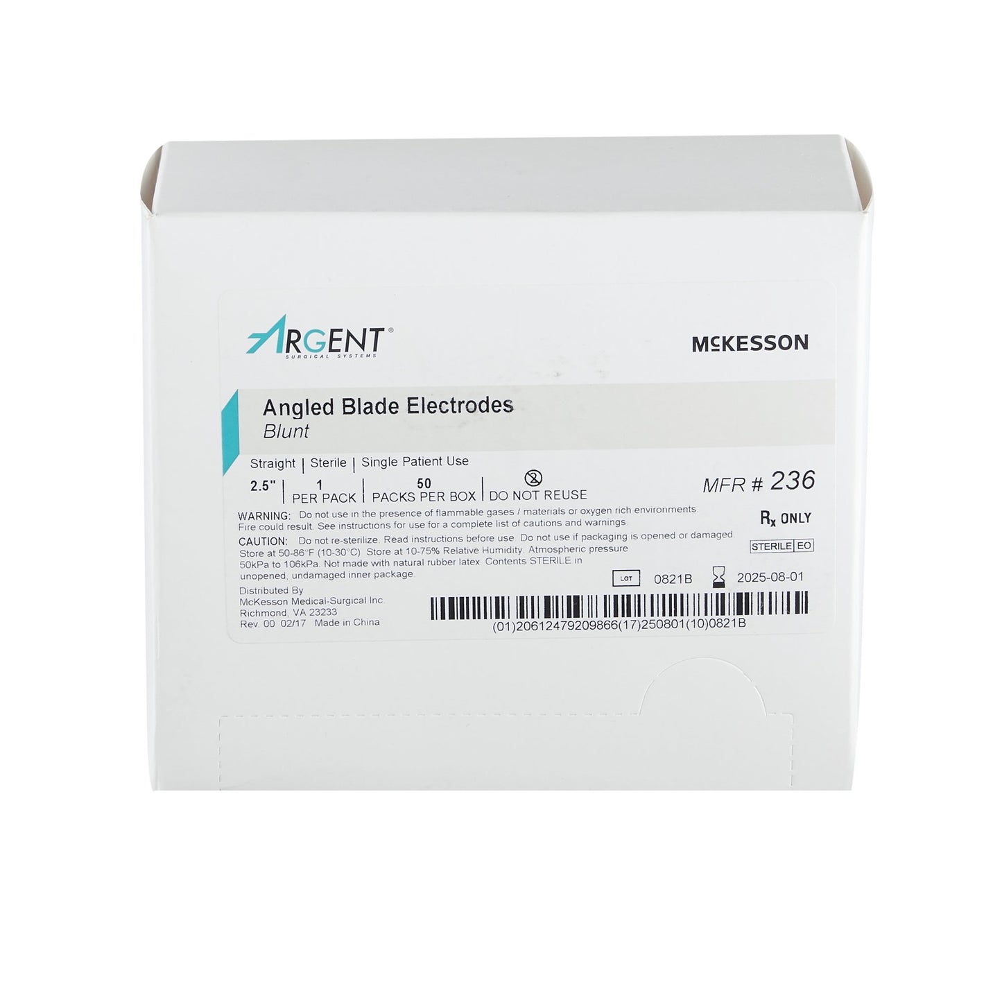 McKesson Argent™ Disposable Dermal Tip Electrode