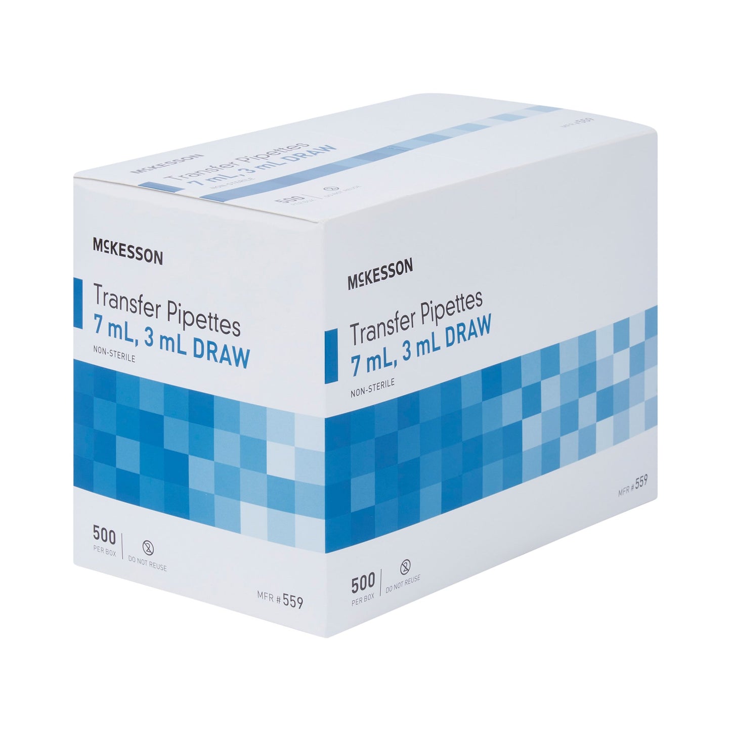 McKesson Transfer Pipette, 7.5 mL, 3 mL Draw Volume