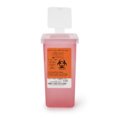 Sharps® Multi-purpose Sharps Container, 1 Quart, 7 x 3-1/2 x 3-1/2 Inch