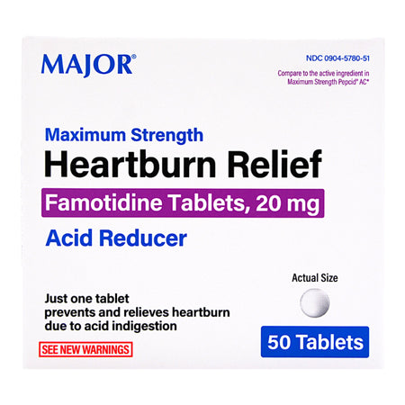 Major® Famotidine Antacid, Maximum Strength