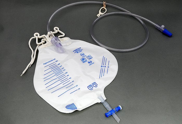 Amsino AMSure® Urinary Drain Bag With Universal Double Hook