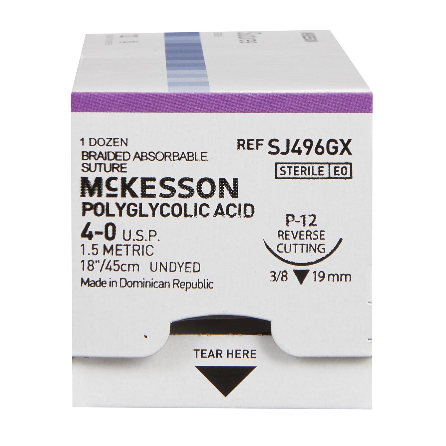 McKesson Suture with P-12 Needle