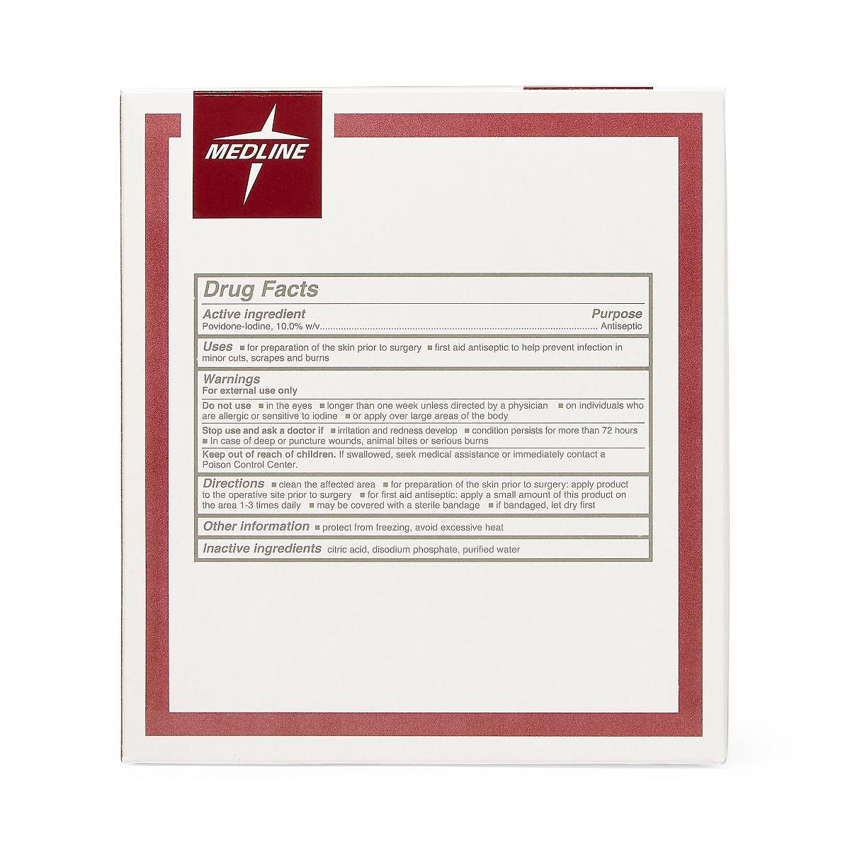 Impregnated Swabstick 10% Strength Povidone-Iodine Individual Packet NonSterile