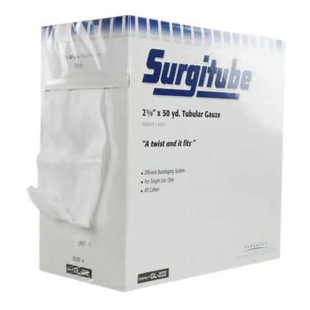 Gentell GL222 Surgitube Tubular Retainer Dressing, 6.57 Centimeter x 45 Meter