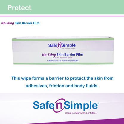 Safe n Simple™ Barrier Wipe