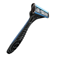 Personal Razor with Lubricating Strip AccuThrive® Single Edge Triple Blade NonSterile Reusable