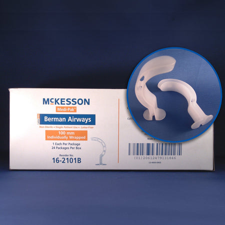 McKesson 16-241B Oralpharyngeal Airway, Size 4