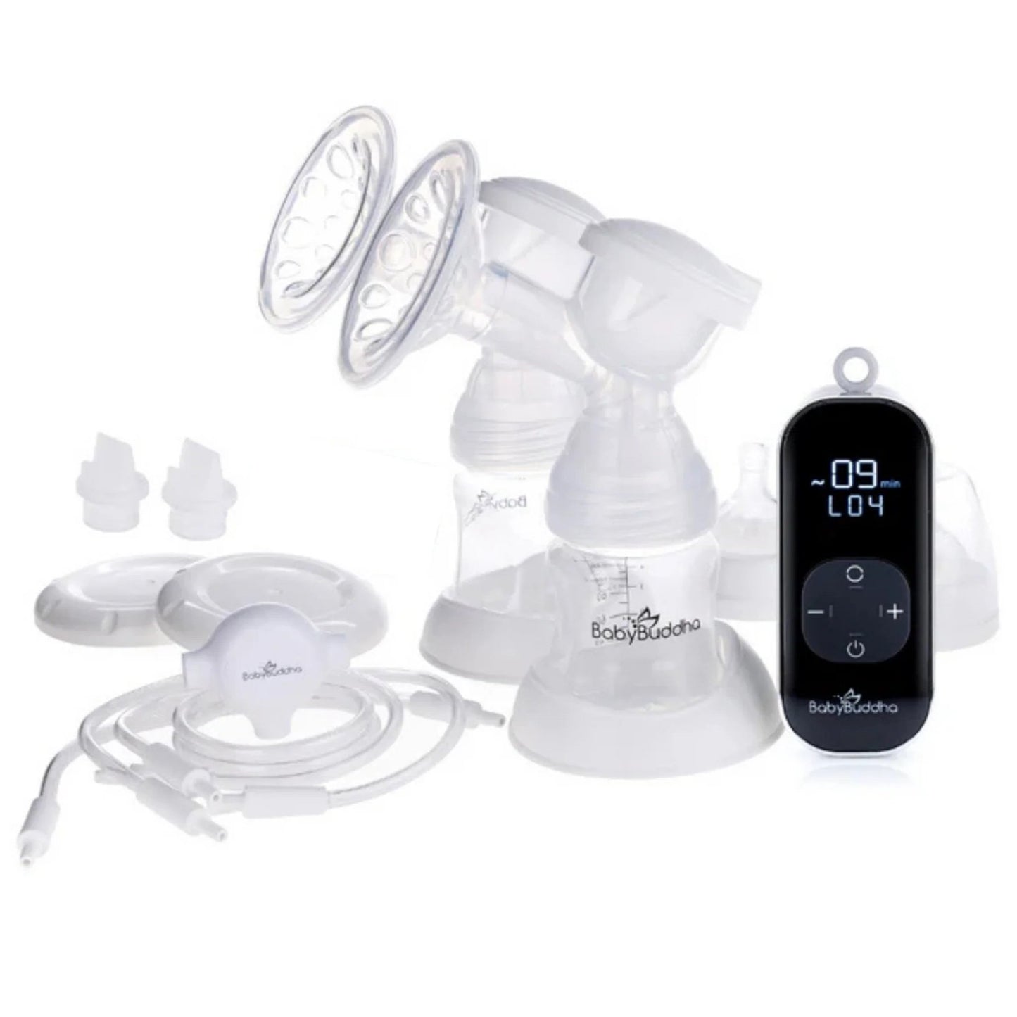 Double Electric Breast Pump Kit BabyBuddha 2.0 by BabyBuddha Products LLC product image