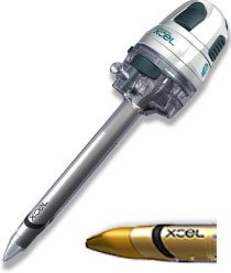 Trocar Endopath® Xcel® 102 mm Length 12 mm Diameter