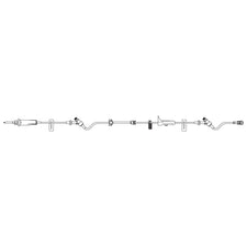IV Pump Set Infusomat® Space® Pump 2 Ports 15 Drops / mL Drip Rate Without Filter 120 Inch Tubing Solution