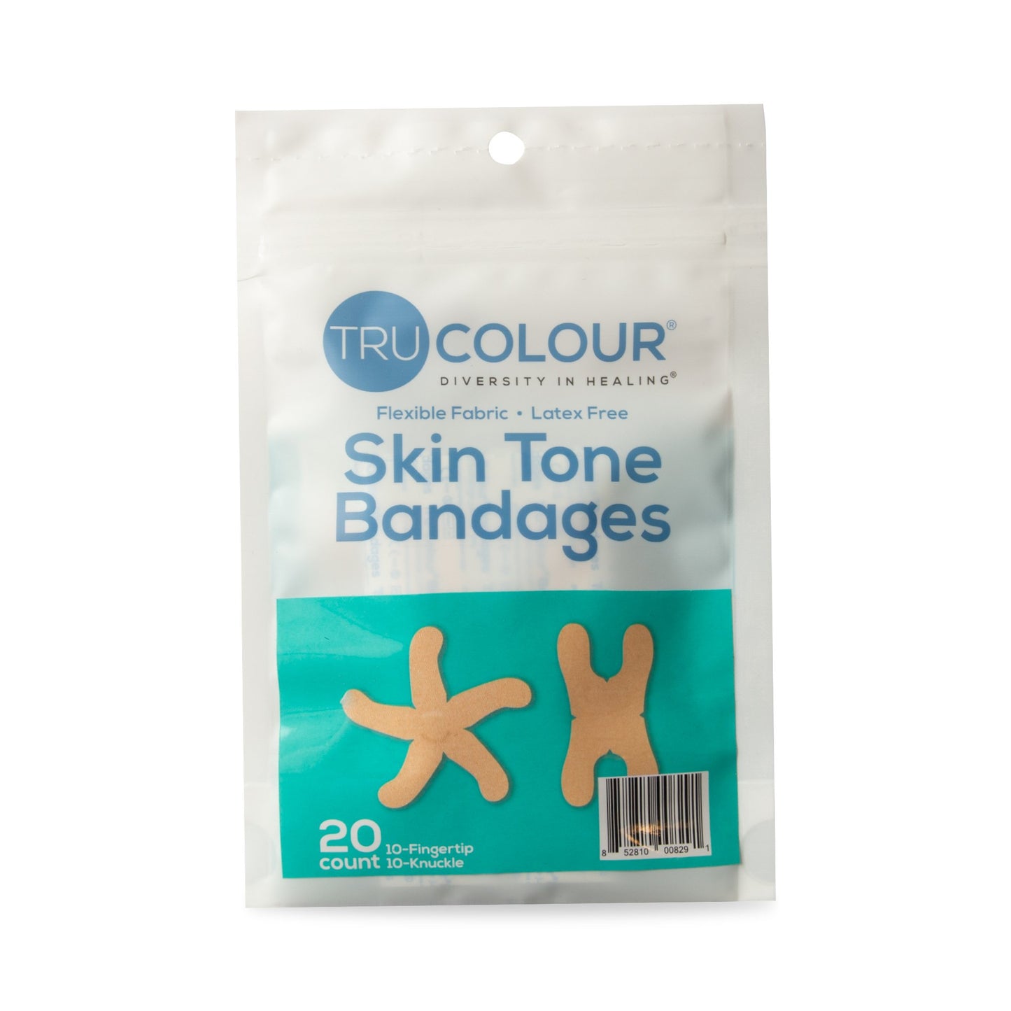 TruColour® Beige Adhesive Strip, Knuckle / Fingertip