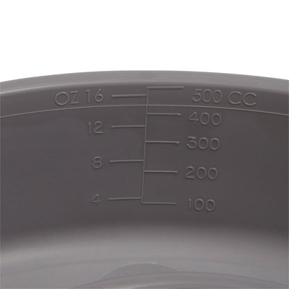 McKesson Emesis Basin, 500 mL Capacity, Graphite Color