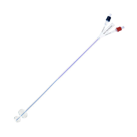 HR Healthcare D10018 TruCath Duo Duette Foley Catheter, 18 Fr., 2-Way, Subsumed Tip