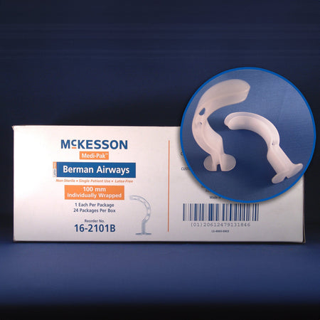 McKesson 16-271B Oralpharyngeal Airway, Size 7