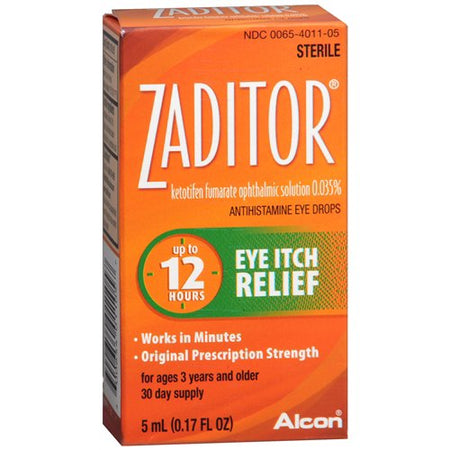 Alcon 65401105 Zaditor Allergy Eye Relief