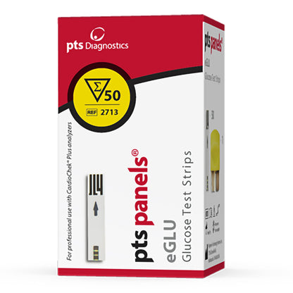 PTS Panel® eGLU™ Reagent Test Strip, Glucose test