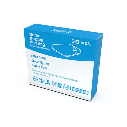 Thin Hydrocolloid Dressing Ace Without Backing 2 X 2 Inch Rectangle Hydrocolloid