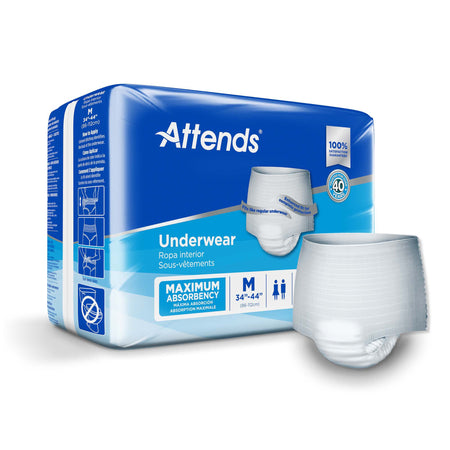 Attends AP0720 Extra Absorbency Underwear, Medium
