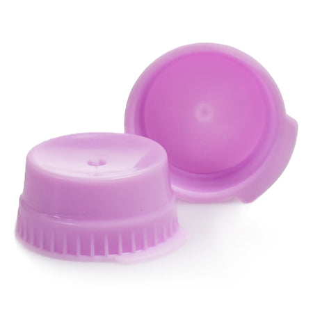 McKesson 177-113148L Tube Closure Snap Cap Lavender Polyethylene 1000 per Bag
