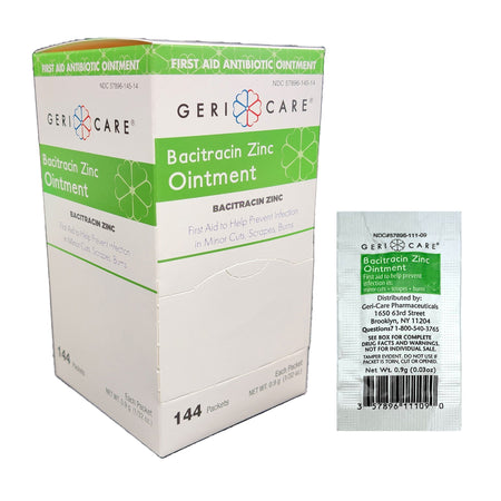 Geri-Care S145-14-GCP Bacitracin Zinc First Aid Antibiotic